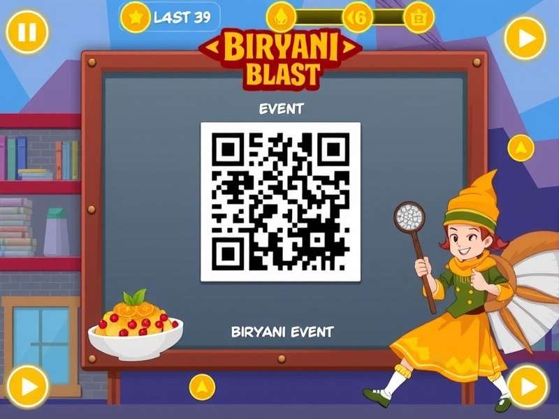 Biryani Blast QR Code